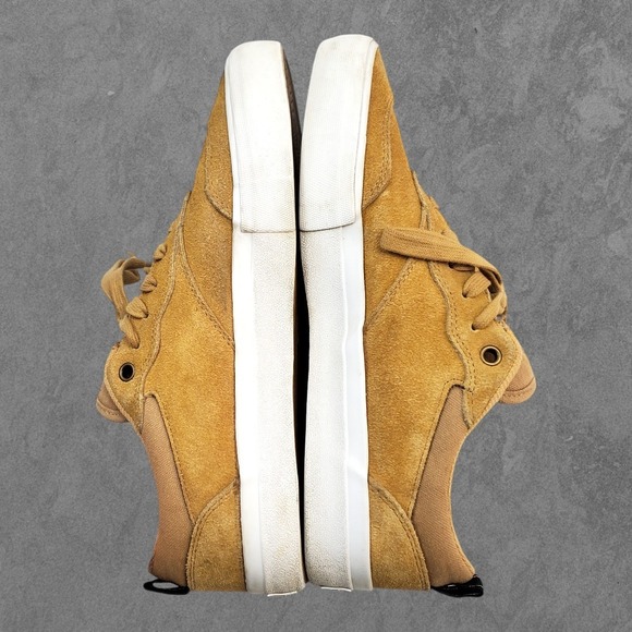 Diamond Supply Co Series Low Brown Suede Skate Shoes Tan Mens 9.5 - Picture 3 of 7